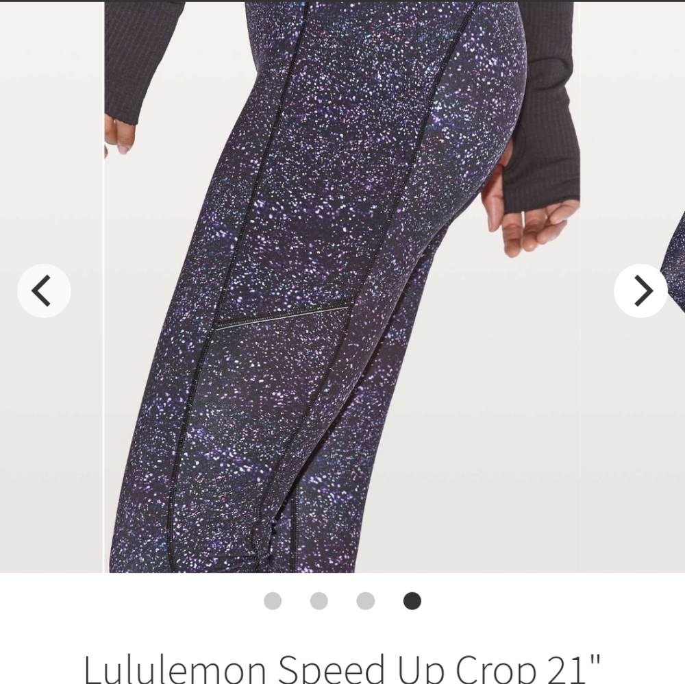 Lululemon speed up crops 21" - Picture 2 of 8